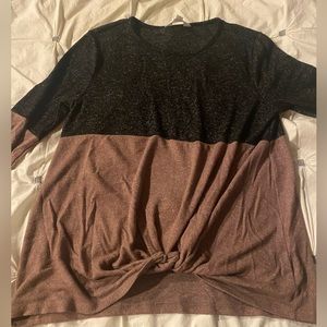 Market & Spruce super soft tie sweater